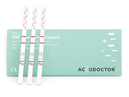 Drogentest THC Accudoctor Check Test 25 Stück für Urintests