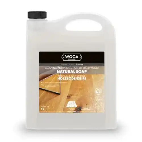 Holzbodenseife WOCA Natuurzeep Wit 5 L T223 511150a