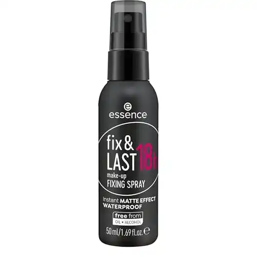 Fixing-Spray von essence cosmetics für langanhaltendes Make-up