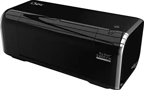 Stanzmaschine Sizzix Big Shot Switch Plus in Schwarz