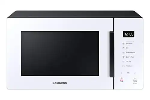 Samsung Mikrowelle MG23T5018CW mit Grill und 23 Litern Volumen