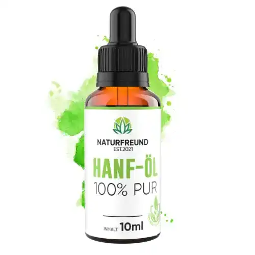 Naturfreund Premium Hanföl mit Omega-3-6-9 Fettsäuren