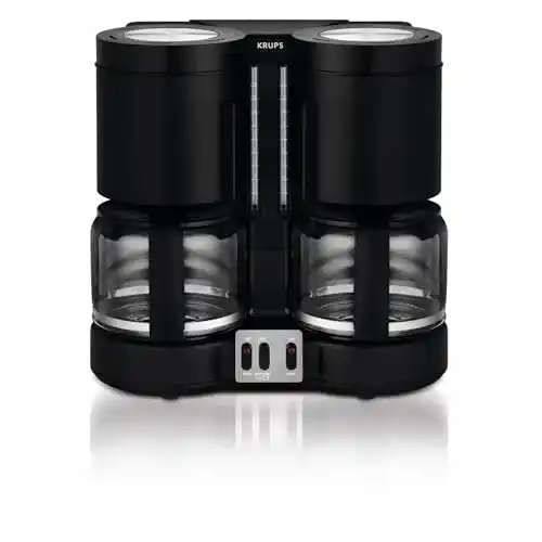 Krups KM8508 Duothek Plus Teemaschine und Kaffeeautomat