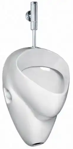 Urinal Ceravid Mr. Clever Classic mit Zulauf von oben und Druckspüler