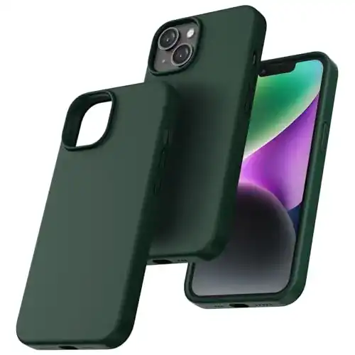 iPhone 14 Hülle TOCOL 5 in 1 mit Schutzglas und Kameraschutz