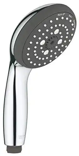 Grohe Vitalio Start 100 Duschkopf – Handbrause mit 3 Strahlarten