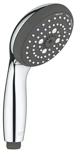 Grohe Vitalio Start 100 Duschkopf – Handbrause mit 3 Strahlarten