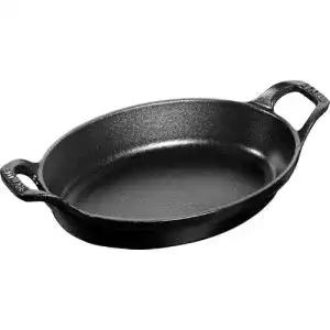 Staub 40509-341-0 stapelbare ovale Auflaufform, 28 cm, 1,6 L