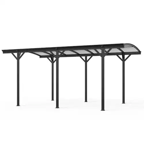 Carport Home Deluxe Design Falo Anthrazit