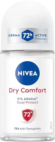 Nivea Dry Comfort Deo Roll-On Antitranspirant mit 72 Stunden Schutz