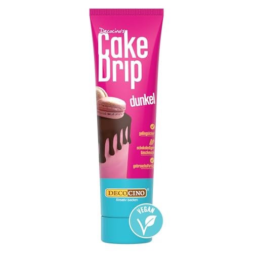 Decocino Cake Drip Dunkel (90g) Backdeko in Schokoladengeschmack