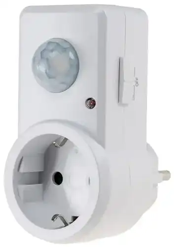 Bewegungsmelder Steckdose ChiliTec mit integriertem Sensor