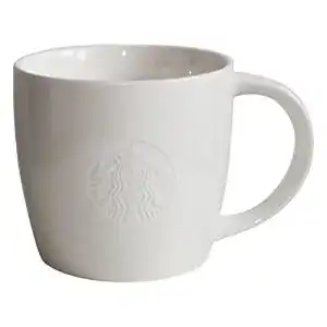 Starbucks Kaffeetasse Weiß 20oz – Klassische Porzellan Tasse