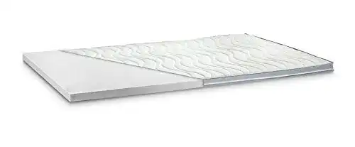 Kaltschaum Topper 160×200 cm mit abnehmbarem Bezug und H3 Härte