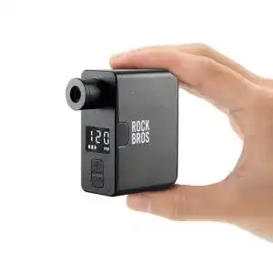 Rockbros Elektrische Fahrradpumpe Tragbare Minipumpe mit 120 PSI
