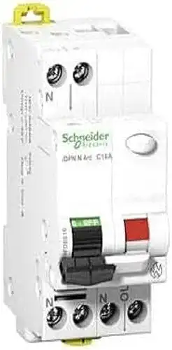 Brandschutzschalter Schneider Druckluft A9FDB7610 Afdd 1P+N 10A