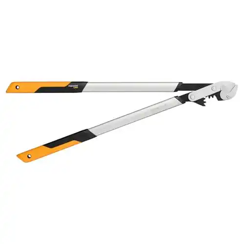 Getriebeastschere Fiskars PowerGearX Amboss für trockenes Holz