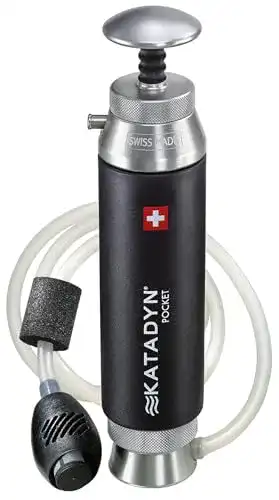 Outdoor Wasserfilter Katadyn 2010000 Pocket Filter für sicheres Trinkwasser
