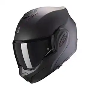 Scorpion Exo-Tech Solid Helm in Matt Schwarz Größe XS