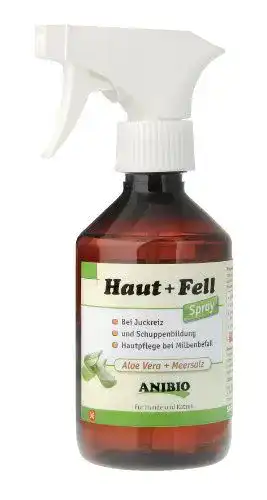 Entfilzungsspray für Katzen Anibio Haut Fell Mineral Spray 300ml