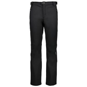 Wanderhosen für Herren – CMP Softshellhose in Schwarz