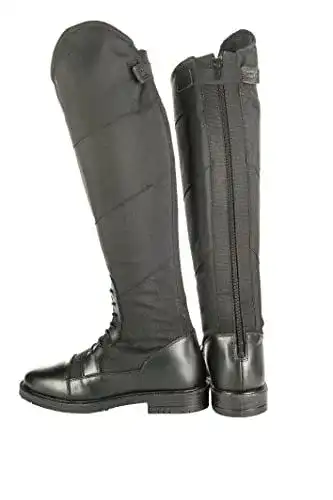HKM Reitstiefel für Erwachsene – Modell Winter-9100 in Schwarz, Größe 39
