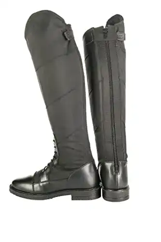 HKM Reitstiefel für Erwachsene – Modell Winter-9100 in Schwarz, Größe 39