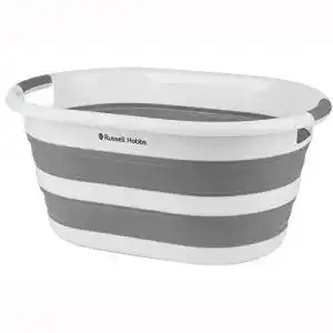Faltbarer Wäschekorb von Russell Hobbs LA053879WHTEU