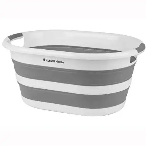 Faltbarer Wäschekorb von Russell Hobbs LA053879WHTEU