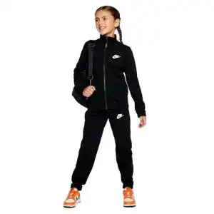 Nike Kinder Trainingsanzug Unisex NSW in Schwarz für Sport und Freizeit