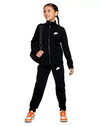 Nike Kinder Trainingsanzug Unisex NSW in Schwarz für Sport und Freizeit