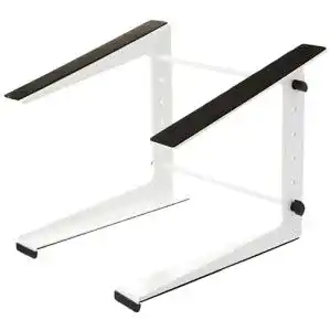 Adam Hall Stands SLT001EW Laptopständer in Weiß – Verstellbar und Stabil