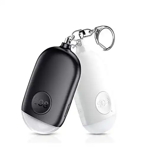 Taschenalarm Kimfly mit LED Lampe und 130dB Sirene