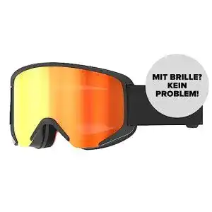 Atomic Savor Stereo Skibrille in Schwarz für klare Sicht und Blendschutz