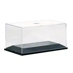 Schaukasten Herpa 460118 für PKW Modelle 1:87 in Klar/Schwarz