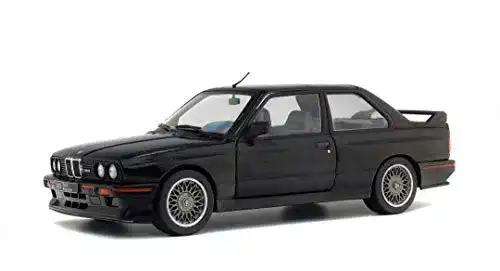 Modellauto Solido BMW M3 Sport Evo 1990 schwarz 1:18