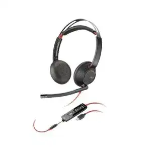Plantronics Poly Blackwire 5220 Headset mit USB-C und 3,5 mm Anschluss