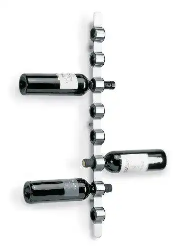 Weinregal Blomus Cioso für 8 Flaschen, Wandhalter aus Edelstahl