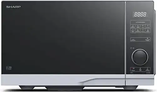 Mikrowelle 900 Watt Sharp PS234AES mit 10 Leistungsstufen und Auftaufunktion