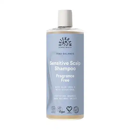 Urtekram Fragrance Free Shampoo für empfindliche Kopfhaut, 500 ml