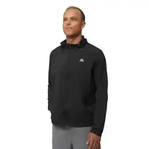 Windbreaker Herren von Danish Endurance – Kapuzenjacke in Schwarz
