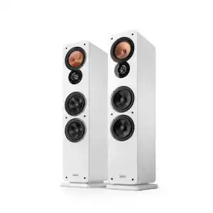 Teufel Ultima 40 Mk4 Standlautsprecher in Weiß für Stereo-Anlagen