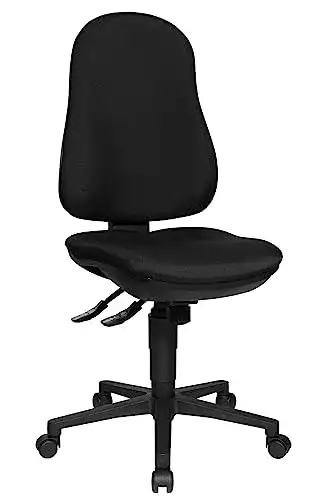 Bürostuhl ohne Armlehne Topstar Support SY schwarz