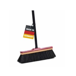Haushaltsbesen Bawitec 30 cm mit Echt-Rosshaar und Teleskopstiel