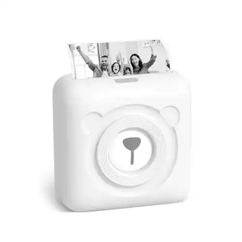 Bluetooth Etikettendrucker PeriPage, Monochrom, Mini für Smartphone