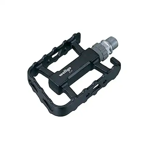 Wellgo Pedale Luc17 9/16 Zoll Schwarz ATB-Pedal für Fahrräder
