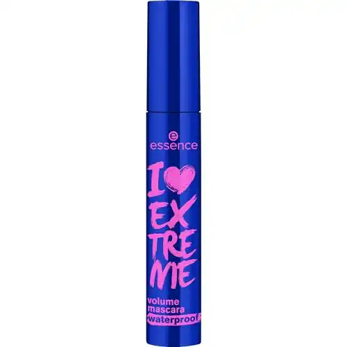 Essence Mascara I Love Extreme Volume – Wasserfest, Schwarz, 12ml