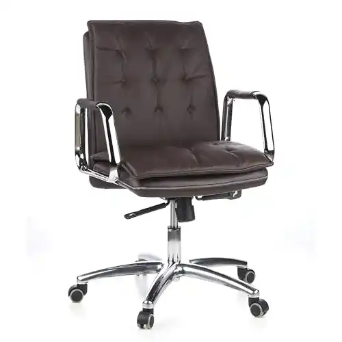 Chefsessel Hjh Office 600934 Villa 10 Leder Braun