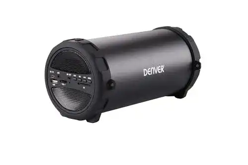 Denver Bluetooth Lautsprecher BTS-53 mit SD Karten-Slot und USB-Eingang