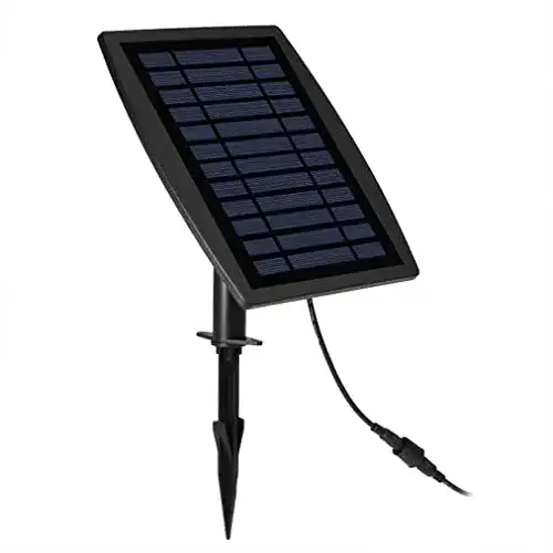 Solar-Teichbelüfter Aoresac mit 1800mAh Akku und 2,5m Schläuchen